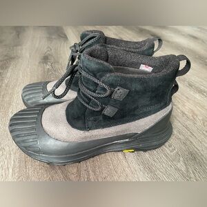 Merrell Kids Black and Gray Boots